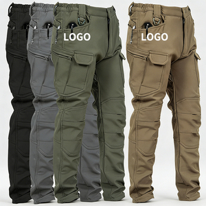 <span class=keywords><strong>Pantalon</strong></span> d'extérieur pour <span class=keywords><strong>homme</strong></span>, <span class=keywords><strong>pantalon</strong></span> softshell, <span class=keywords><strong>pantalon</strong></span> cargo décontracté <span class=keywords><strong>chaud</strong></span>, <span class=keywords><strong>pantalon</strong></span> de <span class=keywords><strong>randonnée</strong></span> épais en polaire - Product Image 1
