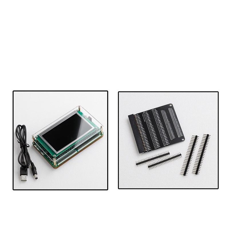 เครื่องทดสอบแบตเตอรี่ 1-24 สาย, แรงดันไฟฟ้าเดี่ยว 0.3-9V พร้อมสายเคเบิลและบอร์ดขยาย