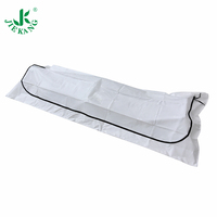 Sac à corps jetable imperméable en PVC pour hôpital, salon funéraire, sac à corps