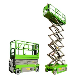 Nhà Máy Giá điện Scissor Lift làm việc nền tảng 8m đến 16M tất cả các địa hình Pin bánh xe nâng bảng