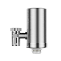 Purificateur d'Eau pour Robinet en Acier Inoxydable 304, avec Filtre à Membrane d'Ultrafiltration pour la Cuisine et l'Eau Potable Domestique
