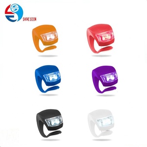 Khuyến Mại Phụ Kiện Xe Đạp Tay Lái Silicone Xe Đạp Ánh Sáng Đa Màu Mini Bike Đèn LED - Product Image 2