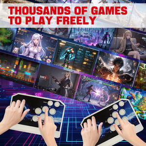 Console de jeux vidéo rétro G-008 <span class=keywords><strong>Pandora</strong></span> Box 42000 avec graphismes 3D, vidéo 4K, jeux d'arcade, manette sans fil 2,4 GHz, langue anglaise - Product Image 4