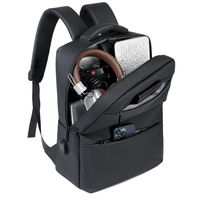 Sac à dos pour ordinateur portable de voyage pour hommes et femmes, sac d'affaires pour ordinateur de 15,6 pouces avec port de charge USB, sac à dos durable pour le travail