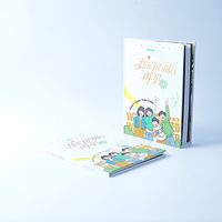 Brochure de recettes saines imprimée en couleur A4/A5 Papier de cuisson alimentaire offset à couverture rigide pour la publication sur carton