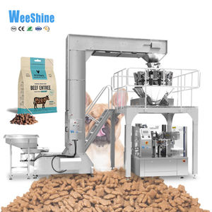 Otomatik tartı gıda Premade kılıfı dolum paketleme makinesi evcil köpek maması bisküvi çantası dondurulmuş yiyecek torbası paketleme makinesi - Product Image 1
