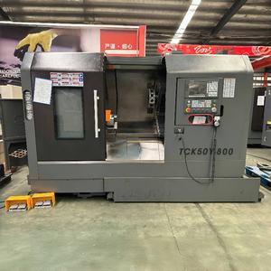 قطع غيار ذكية مدمجة باستخدام الحاسب الآلي لطحن الآلات TCK50Y Slant مع أداة حية ومجموعة أدوات - Product Image 1