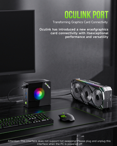 GMKtec K11 AMD R9 8945HS Gaming Mini PC 8-Core 16 hilos 32GB DDR5 1TB SSD computadora de trabajo PC Mini computadora PC Gaming <span class=keywords><strong>Desktop</strong></span> - Product Image 6