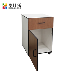 Gabinete móvil laminado de alta presión a precio de fábrica barato de Huajiale con cajones Gabinete Móvil de un solo cajón - Product Image 1