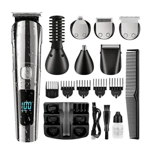 Factory Original IPX6 Waterproof Nose Eyebrow Hair Trimmer 5 In 1 Multifunctional Hair Clipper For Men