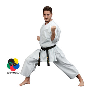 14 oz Heavyweight 100% Cotton Drawstring Uniform Karate Gi <strong>Kata</strong> - Product Image 3