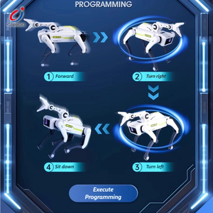Chengji <span class=keywords><strong>RC</strong></span> <span class=keywords><strong>Robot</strong></span> trẻ em điều khiển từ xa cơ khí con chó Đồ chơi khoa học cánh tay đa chức năng lập trình ai con chó <span class=keywords><strong>Robot</strong></span> - Product Image 5