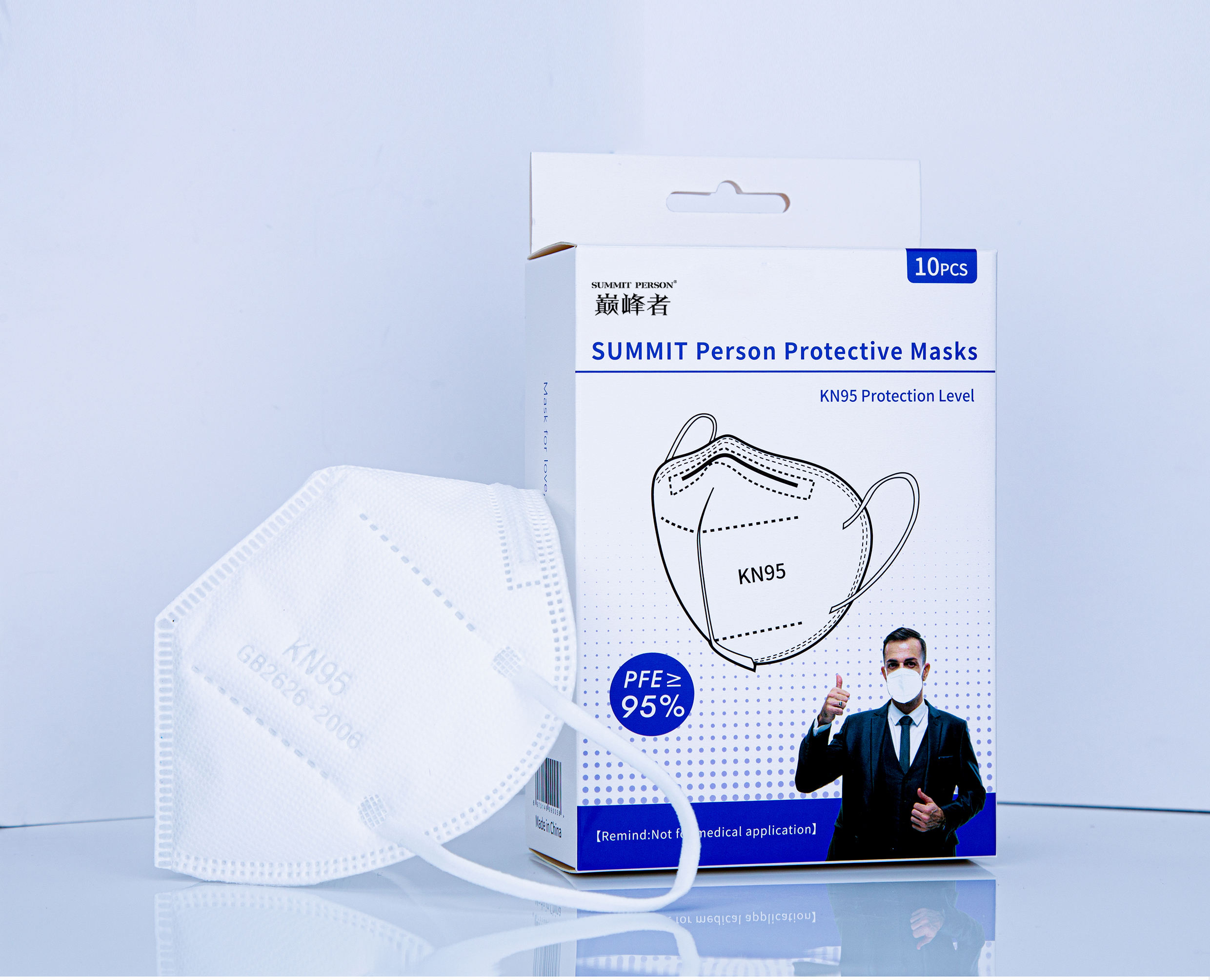 5 layers High Quality KN95 Protective Mask Respirator