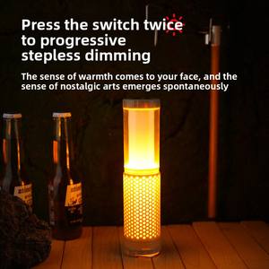 Lampada da campeggio magnetica telescopica regolabile per esterno ricaricabile USB portatile impermeabile luce per tenda a LED - Product Image 2