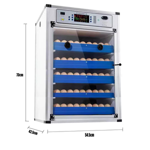 LZ-340B Leader Incubateur de taille moyenne à double tension 220V + 12V Capacité de 340 œufs Taux d'éclosion 98% Rotation automatique des œufs PVC - Product Image 6