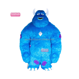 Personaggio della serie Halloween Sullivan peluche giocattolo gonfiabile mascotte Costume blu Sullivan mostro mascotte Costume per Festival - Product Image 4
