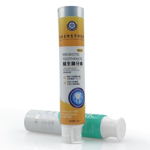 Tube d'emballage de dentifrice en plastique imprimé personnalisé, laminé ABL, nouveau contenant vide avec bouchon à vis - Product Image 5