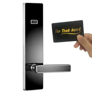 आरएफआईडी कुंजी कार्ड के साथ स्मार्ट होटल के कमरे आरएफ कार्ड दरवाजे ताले प्रबंधन प्रणाली सॉफ्टवेयर