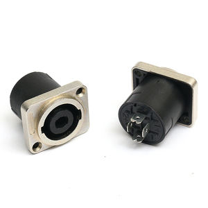 OEM عينة مجانية المهنية مرحلة المتكلم محول مدفع المكونات رباعي النواة مدفع الرأس مقبس معدني - Product Image 4