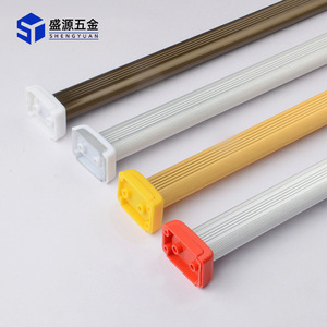 Shengyuan Clothing Organizer 16mm Round Tube Base Wall Mounted Minimalist Wardrobe Accessory Durable - Product Image 2