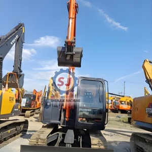 Excavatrice d'occasion Hitachi ZX75 de 12 tonnes, machine multifonctionnelle, origine Japon, ZX75, excavatrice sur chenilles hydraulique à vendre - Product Image 3