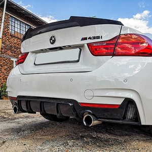 DGRCCS Série 4 F32 Coupé 2 portes Style M4 Aileron arrière en fibre de carbone nid d'abeille peinture UV polie 2013-2019 - Product Image 5