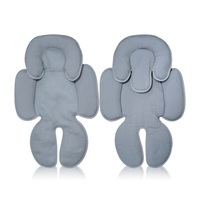 Coussin de confort doux pour nouveau-né et nourrisson, insert pour poussette et siège auto avec coussin de soutien pour la tête en polyester