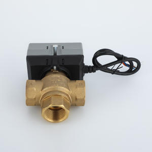 Válvula de Latón Eléctrica VC6013, Válvula de Agua de Tres Vías con Control de Flujo de Temperatura Ambiente para Unidades de Fan Coil, Pieza para Sistemas HVAC - Product Image 5