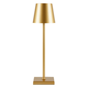 Lámpara de mesa minimalista E27 LED con control táctil y pantalla amarilla para dormitorio y sala de estar - Product Image 1