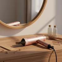 Sèche-cheveux professionnel haute puissance 2000W à ionisation rapide avec buse concentratrice pour la maison, les hôtels et l'extérieur