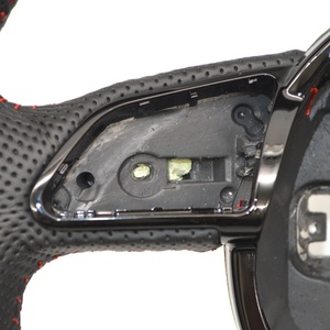 Système <span class=keywords><strong>de</strong></span> direction automobile et pièces détachées, volant et accessoires pour Audi A3 A4 A5 S5 Q3 Q5 SQ5, volant en cuir - Product Image 3