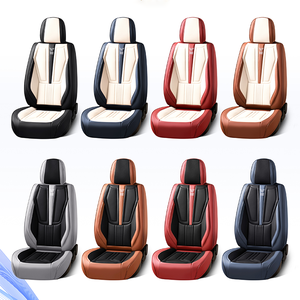 Xiangta ชุดที่หุ้มเบาะรถยนต์9ชิ้น, ปลอกหุ้มเบาะนั่งด้านหน้าเบาะหลังเบาะนั่งสบายกันน้ำ - Product Image 5