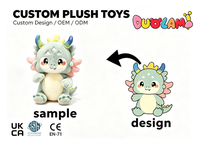 Boneka Plush OEM Berkualitas Tinggi Bahan Plush Lembut untuk Permainan Anak Hadiah Promosi Bisnis Mainan Plush