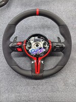 Volant en fibre de carbone pour BMW E91 E90 E92 E93 E39 E46 E60 E61 E65 E66 E81 E82 E83 Z4 E89