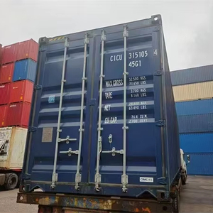 Conteneur sec d'occasion 40HQ en acier Corten de 40 pieds, tarifs de fret maritime, exportation, certifié CSC - Product Image 1