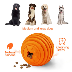 Juguete Masticable para Perros, Dispensador de Comida, Resistente a Mordidas, para Limpieza Dental, para Entrenamiento al Aire Libre - Product Image 2