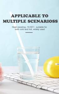 Cannucce Ecologiche 100% Biodegradabili in Plastica PLA per Bevande - Product Image 3