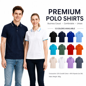 T-shirt Homme Personnalisé avec Logo, Couleur Unie, 180g, Anti-boulochage, Fibre Cuivre-Ammoniaque, Plaid Compressé, Élastique, Respirant, Séchage Rapide, Bordé - Product Image 1