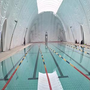 Structure de dôme gonflable personnalisée en membrane PVDF PTFE, structure autoportante pour le sport - Product Image 2