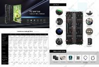 X-Color Indoor/Outdoor Hängende P2.604/P3.91 Vollfarb-SMD-LED-Anzeige 500x1000m Komplette Schlüsselfertige Videowand-Panels 5 Jahre Garantie