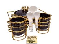 Ensemble de soupières et de plats en porcelaine pour restaurant moderne, chauffe-soupe de luxe, pots à soupe et à bouillon en céramique