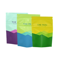 Sachet Doypack Personnalisé Refermable en Plastique Laser 3,5 1/8 Oz 4x6 Pouces, Anti-odeur, Cali Packs, Ziplock, Mylar