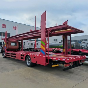 Camión Portacoches Foton 4X2 de 2 Ejes, Camión de Transporte de Autos Pequeños con Remolque de Doble Plataforma - Product Image 2