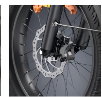 จักรยานไฟฟ้าแบบ Step-Thru กำลังขับกลาง 250 วัตต์ พร้อมเซ็นเซอร์แรงบิด - Product Image 6