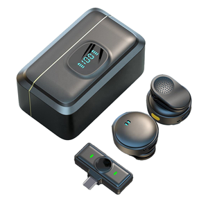 Microphone Lavalier Magnétique Sans Fil Omnidirectionnel avec Capsule 6mm, Antenne FPC, Réduction Active du Bruit, Type-C pour Appareil Photo et <span class=keywords><strong>Téléphone</strong></span> Mobile - Product Image 1