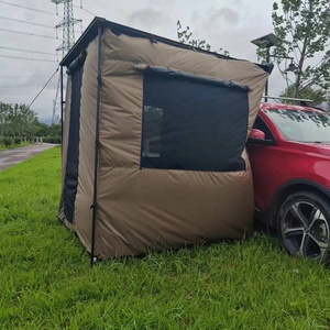 <span class=keywords><strong>Toldo</strong></span> Techo Tienda de campaña Camper Trailer 4WD <span class=keywords><strong>Toldo</strong></span> 4X4 Camping Car Rack Pull Put con sala de malla - Product Image 5