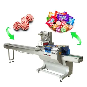 Otomatis penuh kecepatan tinggi lembut Jelly keras kemasan permen mesin kantong kemasan permen