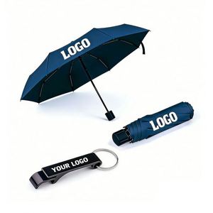 Wholesale Custom Logo Umbrella for Business Event Promotional Gift <b>Folding</b> UV Protection Quality Umbrellas - Product Image 1