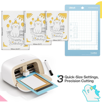 Máquina Cortadora de Vinilo Likcut, Kit para Crear Tarjetas con Estuche de Transporte y Accesorios, Crea una Máquina de Pegatinas, Diversión Creativa DIY