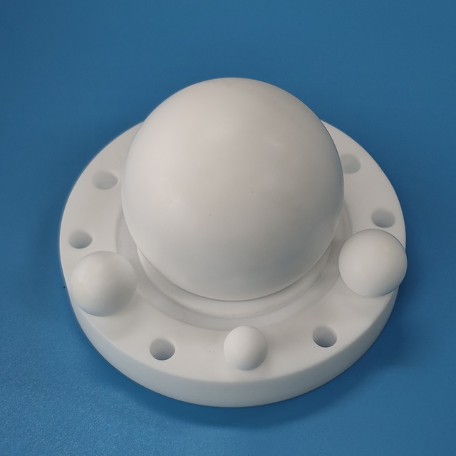 Best Sale Bulk 6mm 7mm 8mm 9mm Precision Hard PTFE Solid Grinding Plastic Bearing Balls Top Choice Rubber Products